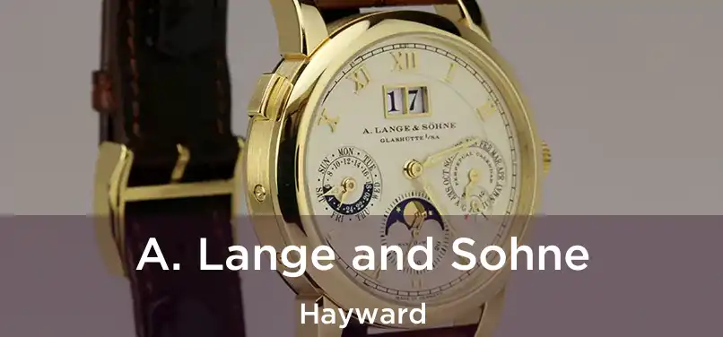  A. Lange and Sohne Hayward